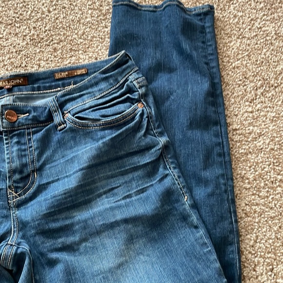 Dear John Playback Cuffed Cropped Straight Leg Jeans Size 26 - Picture 6 of 7